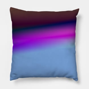 red blue green texture art Pillow