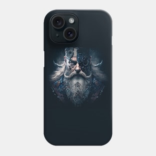 Illustration of strong Viking Phone Case