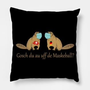 Biber und die Grippe Pillow