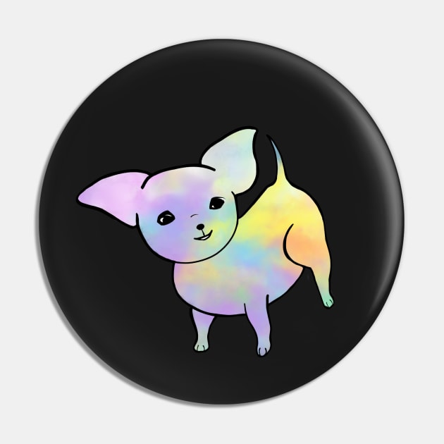 Pastel Chihuahua Pin by Sparkleweather