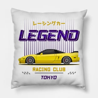 Midnight Racer Yellow NS X JDM Pillow