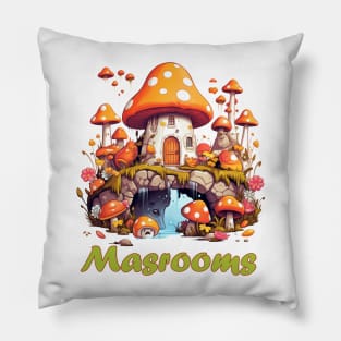 Porcini mushrooms Pillow