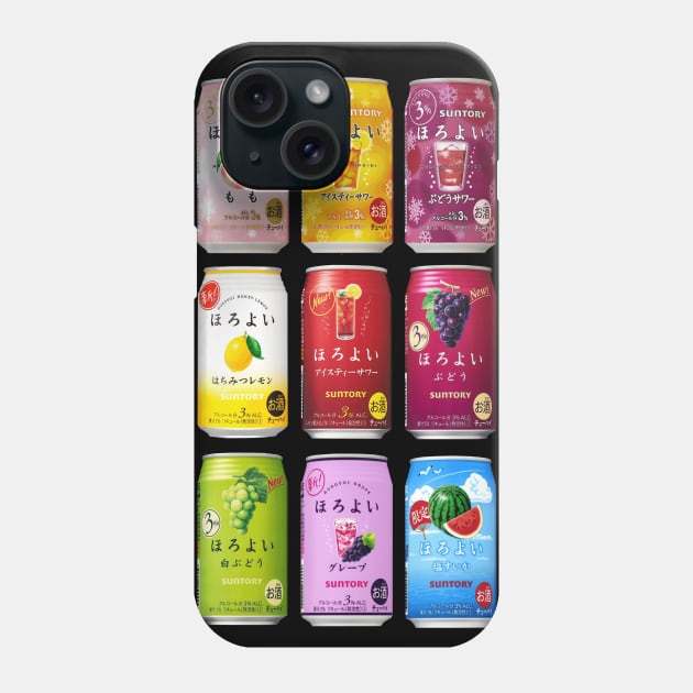 Japanese Suntory Alcohol Cans Phone Case by Japan2PlanetEarth