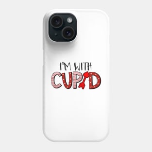 I’m with cupid Phone Case