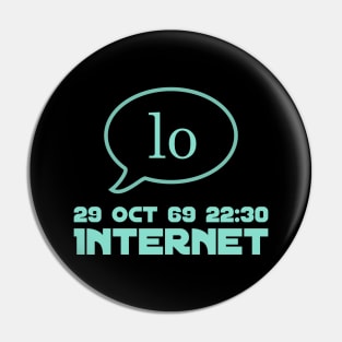 The Internet 50 - 29 Oct 69 Pin