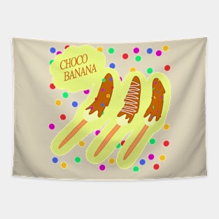 Choco Banana Tapestry