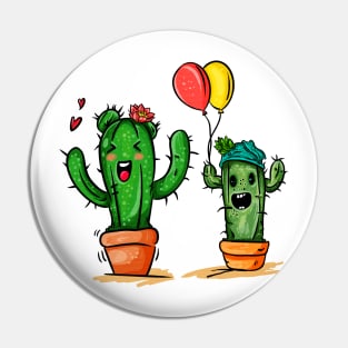 Cactus celebrations Pin