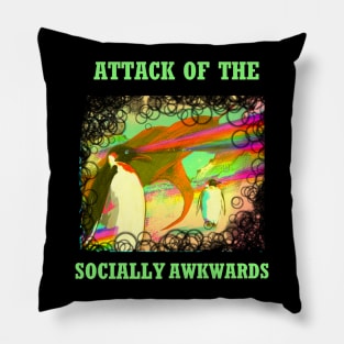 Socially awkward fights back! Pillow