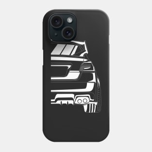 WRX sti illustration vector art Phone Case