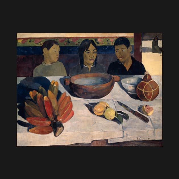 The Meal by Paul Gauguin by Classic Art Stall