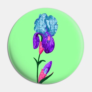 Colorful Flower Pin