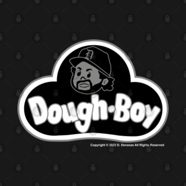 DoughBoy Blackout Version Dough Boy TShirt TeePublic