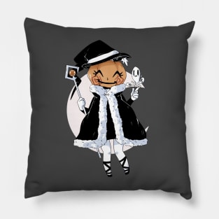 Pumpkin Witch Pillow