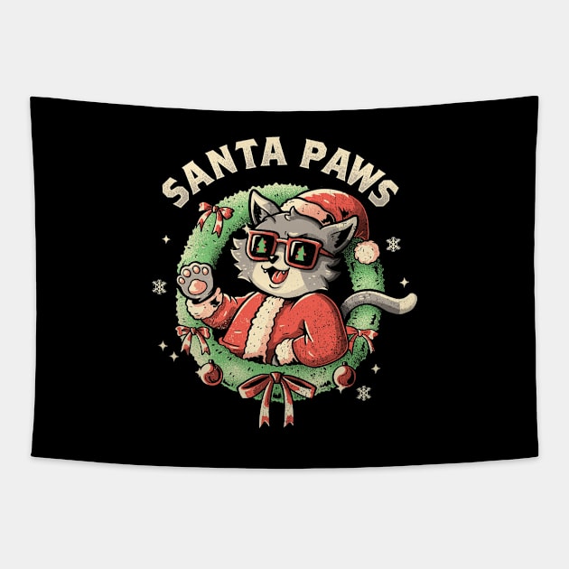 Santa Paws Ugly Sweater by Tobe Fonseca Tapestry by Tobe_Fonseca