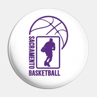 Sacramento Basketball 02 Pin