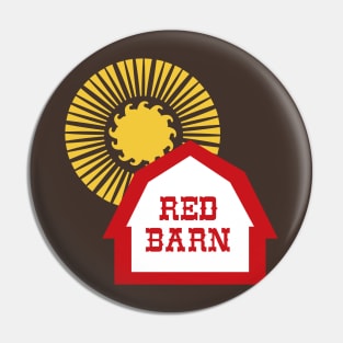 Red Barn restaurant farm and sun Pin