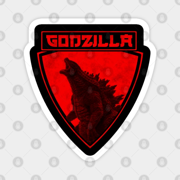 Screwed up godzilla Magnet by Vario Techno Official Lampung