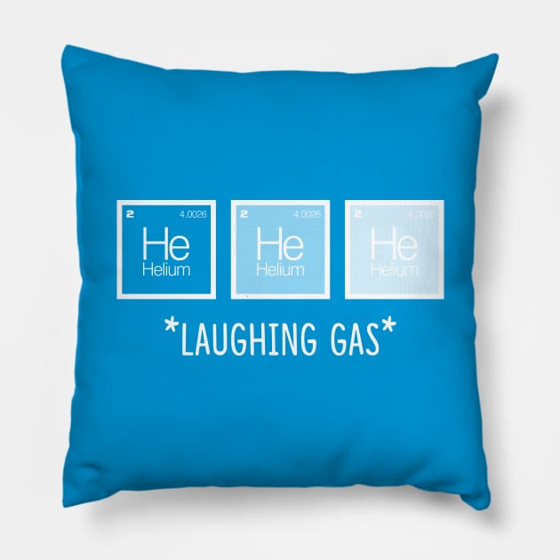 Laughing Gas Pillow by saturngarden