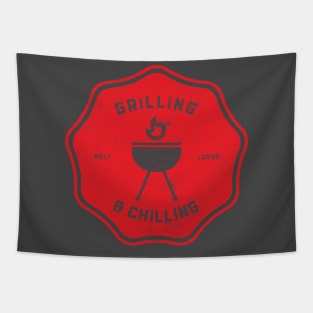 Grilling and chilling Tapestry