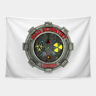 Mad Scientist Union Logo 3D Tapestry