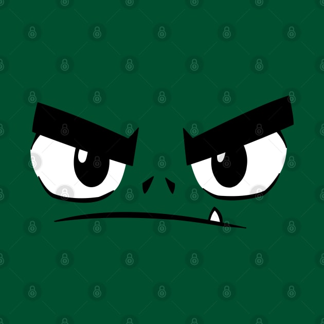 Beast Boy Angry Face by Nykos