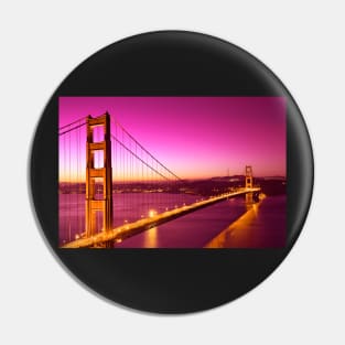 Golden Gate Love Bridge Pin