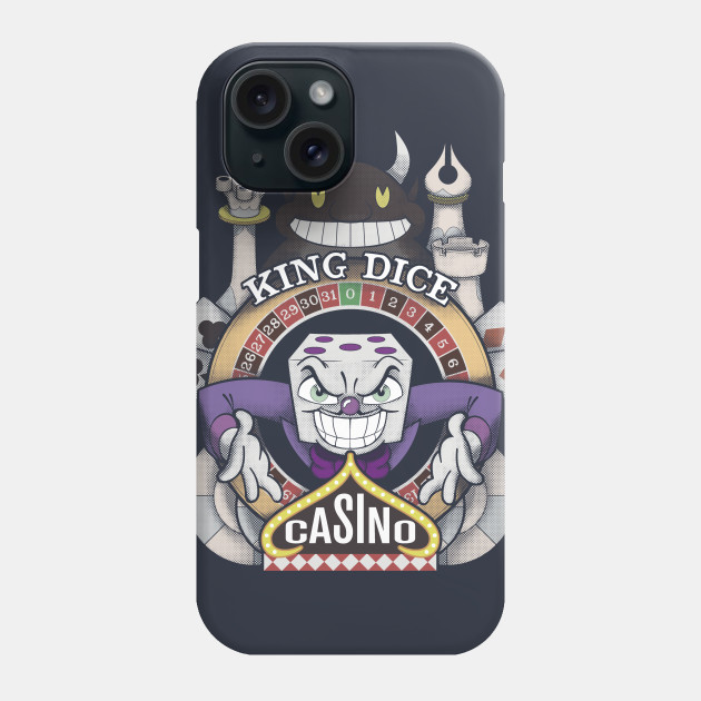 Cuphead King Dice Casino T-Shirt, Cup Retro Vintage Video Game