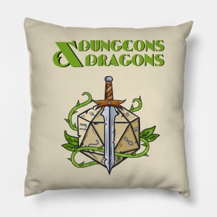 Dungeons & Dragons 1974 calssic retro Pillow