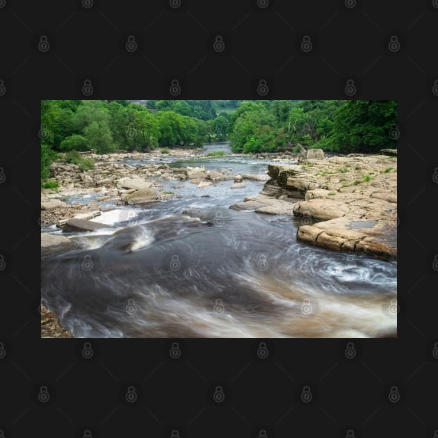 River Swale at Richmond North Yorkshire by MartynUK