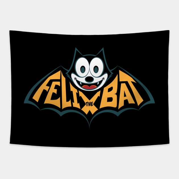 Felix the Bat Tapestry by majanation