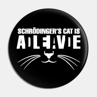 schrödinger cat Pin