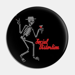 social distortion - skull dance Pin