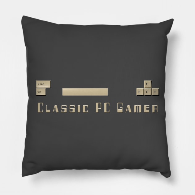 Beige Master Race Pillow by CCDesign