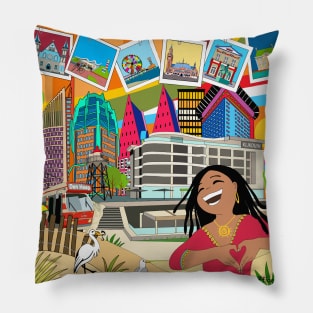 Dutch City The Hague Pillow