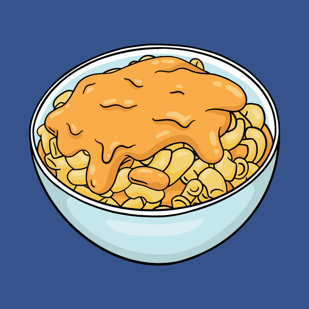 Mac and Cheese Drawing by SLAG_Creative