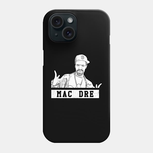 Mac dre // White retro Phone Case by Degiab