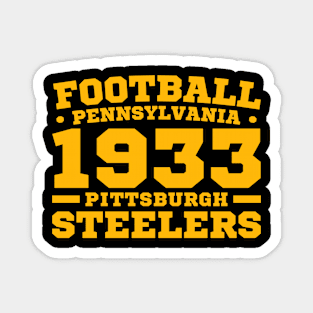 Football Pennsylvania 1933 Pittsburgh Steelers Magnet