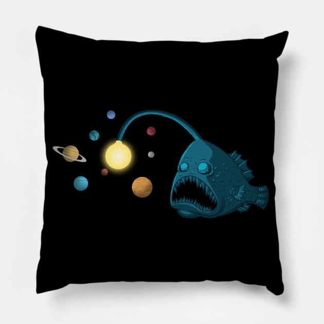 Space Trap Pillow by Sachpica