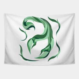 Scorpio Zodiac Sign - Green Tapestry