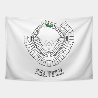 Safeco Field Tapestry