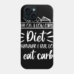 Im on A Diet Funny  Tshirt Phone Case