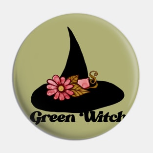 Green Witch Pin
