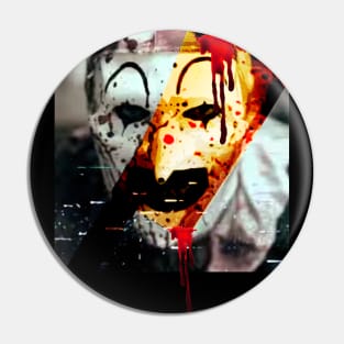 Scary Spooky Art The Clown Pin