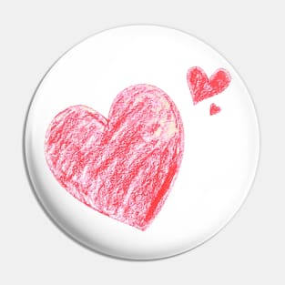 Hearts Pin