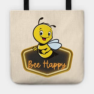 BEE HAPPY CUTE Bumblebee Tote