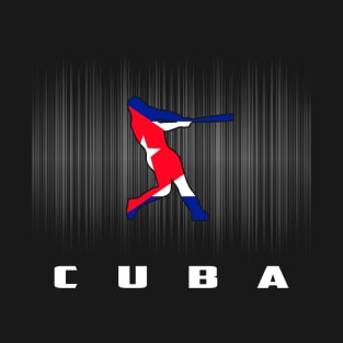 Cuba Retro Baseball Design I Love Cuban Men Women T-Shirt