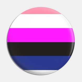 Genderfluid Pride Pin