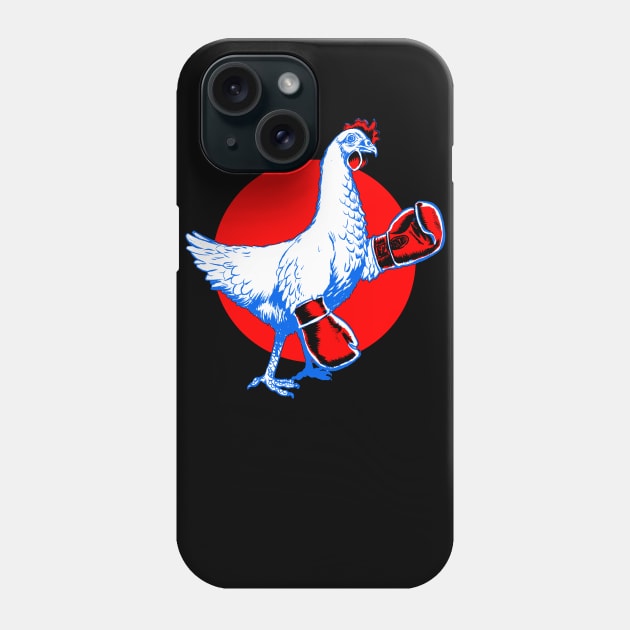 Chicken Boxer Phone Case by CMButzer