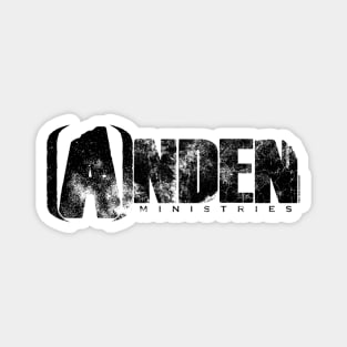 Anden Ministries Logo Black Distressed Magnet