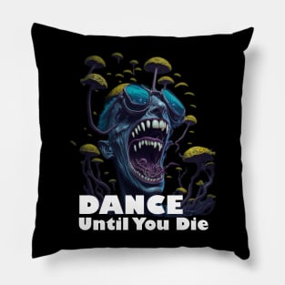 Techno T-Shirt - Dance Until You Die - Catsondrugs.com - Techno, rave, edm, festival, techno, trippy, music, 90s rave, psychedelic, party, trance, rave music, rave krispies, rave flyer T-Shirt T-Shirt T-Shirt Pillow